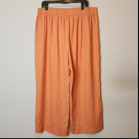 KENSIE Women’s Pants Linen Blend Wide Leg, size XL - Picture 3 of 11